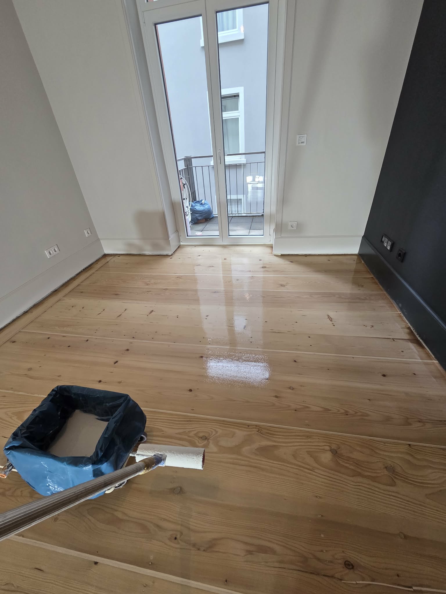 Parkett verlegen – Projekt