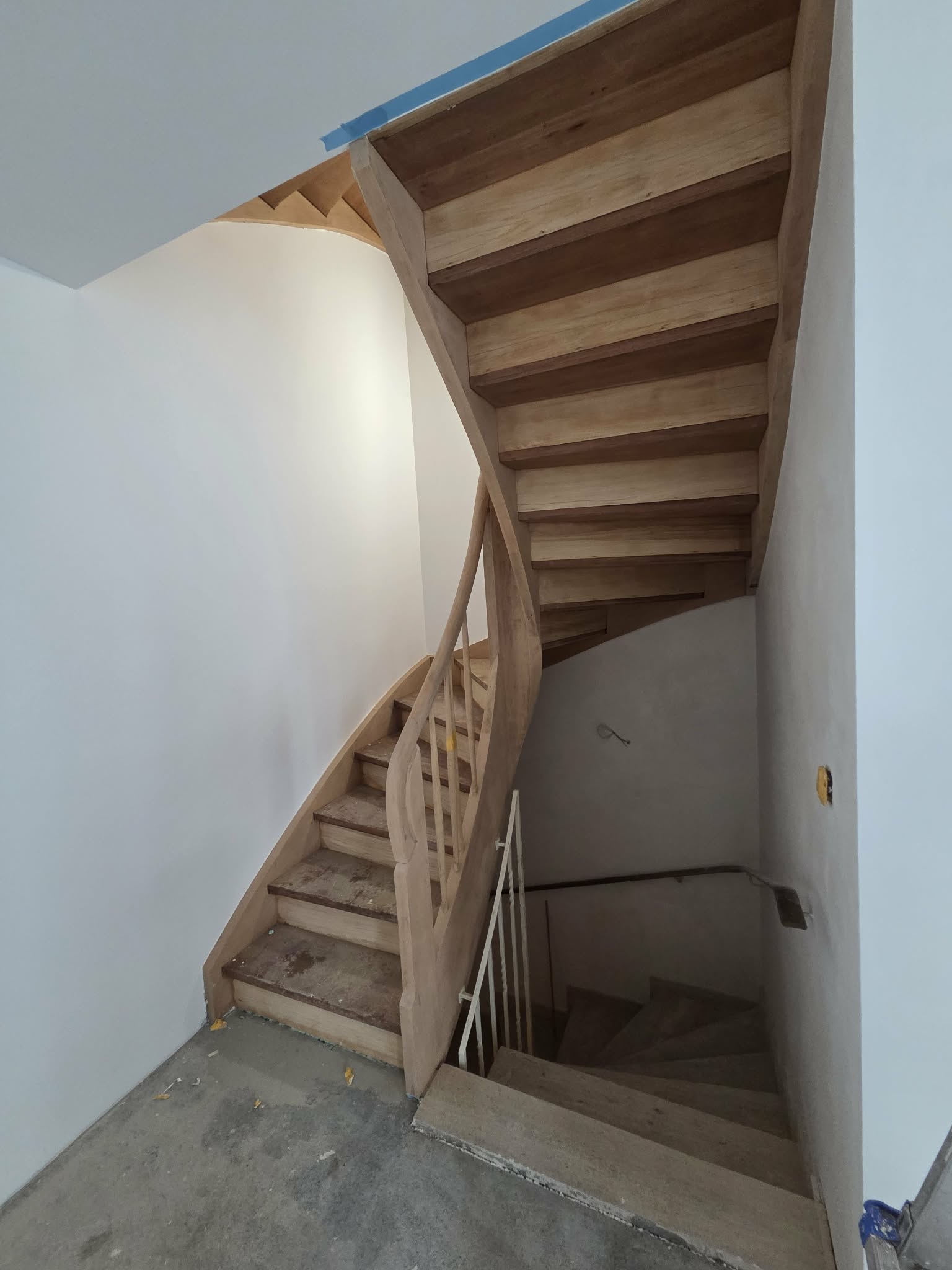 Treppen abschleifen – Ergebnis